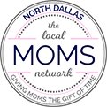 the local moms network logo.