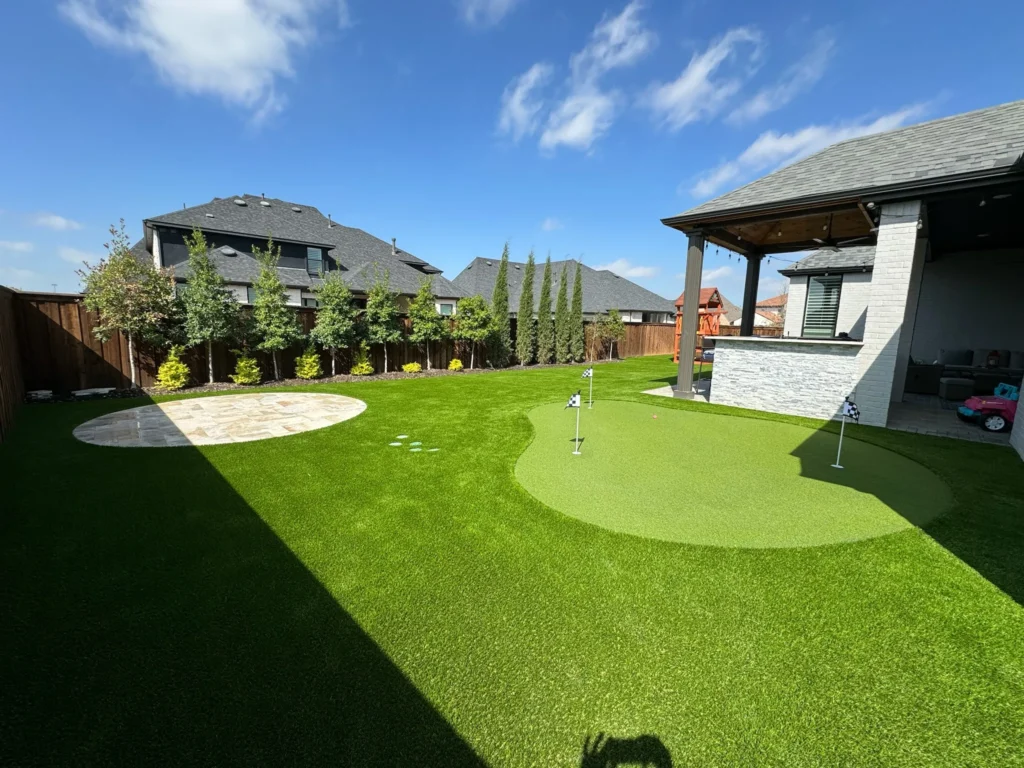 artificial turf putting green