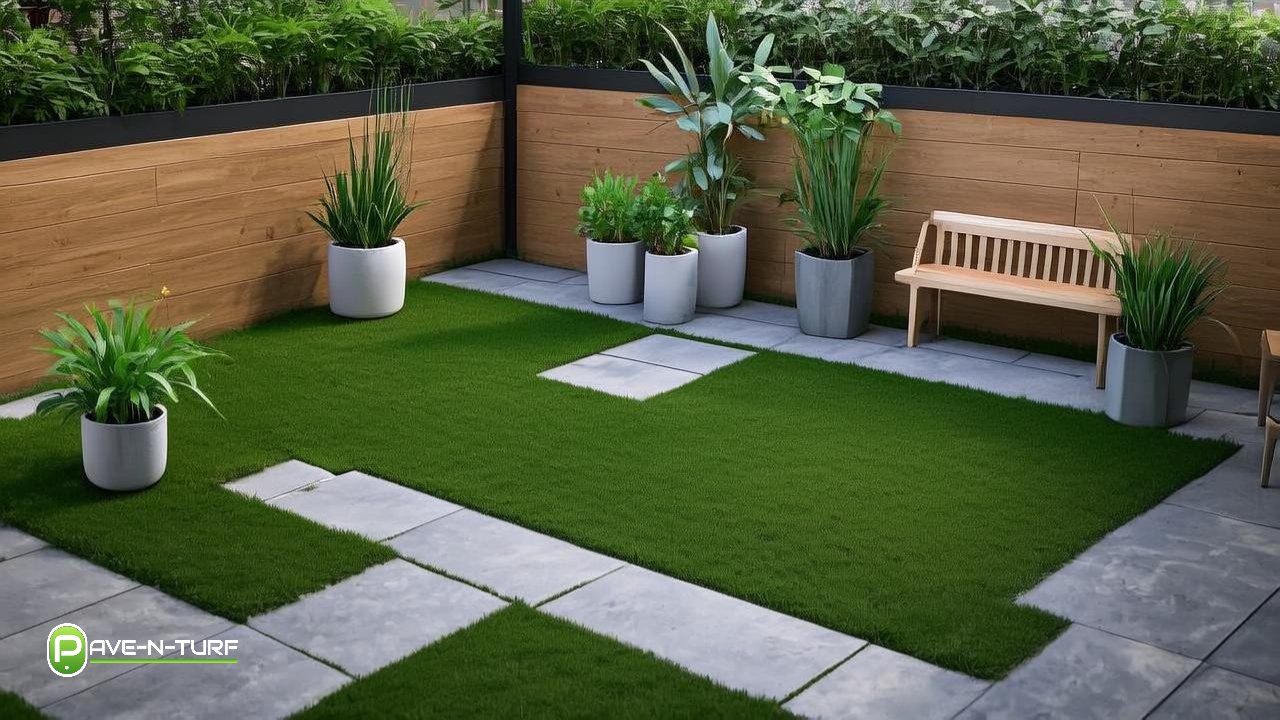 Why Synthetic Grass and Pavers Are Ideal for Small Outdoor Spaces