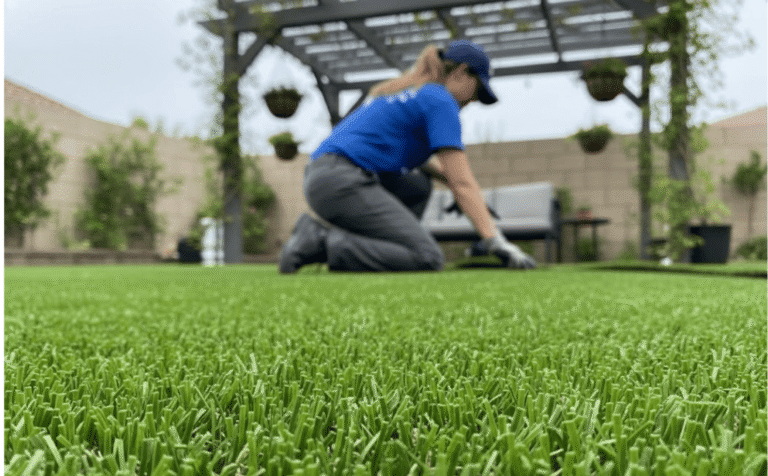 Artificial Turf Installation in Dallas